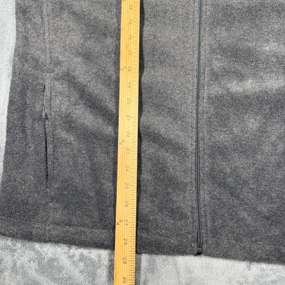 Columbia Steens Mountain Fleece Jacket Full-Zip Men's Large Gray NWT WM3220-048 - Picture 4 of 8